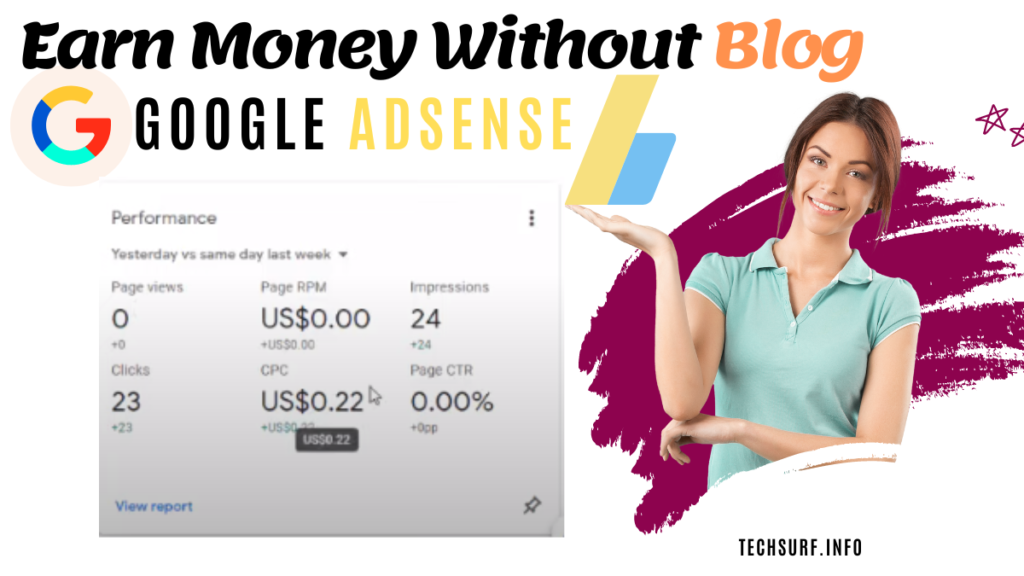 Earn Money On Google AdSense Without Blog (Daily $10 to $50)