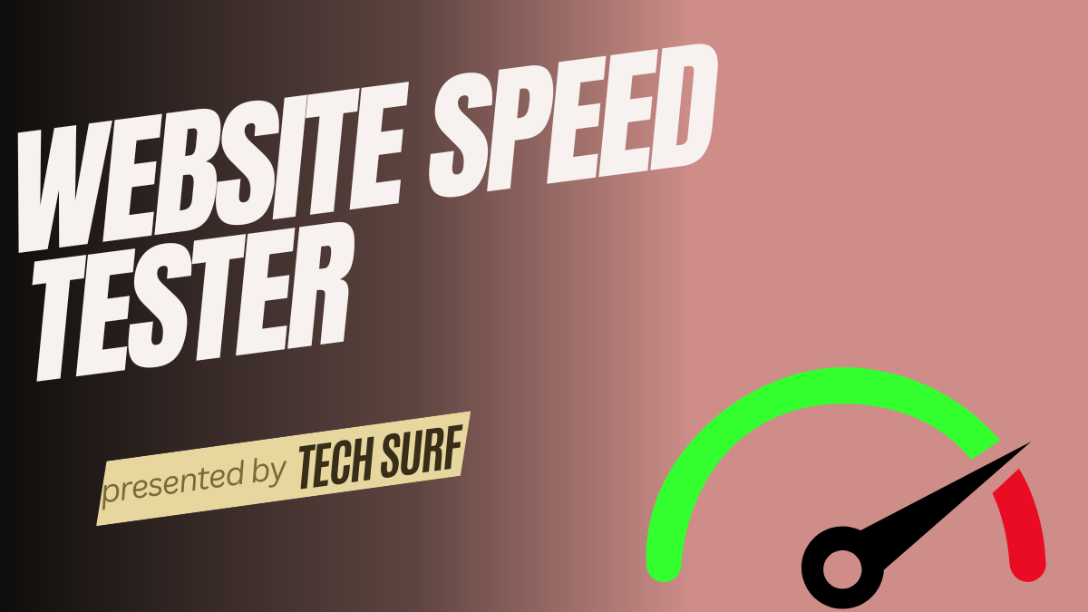 Website Speed Tester: Webpages Performance Website List